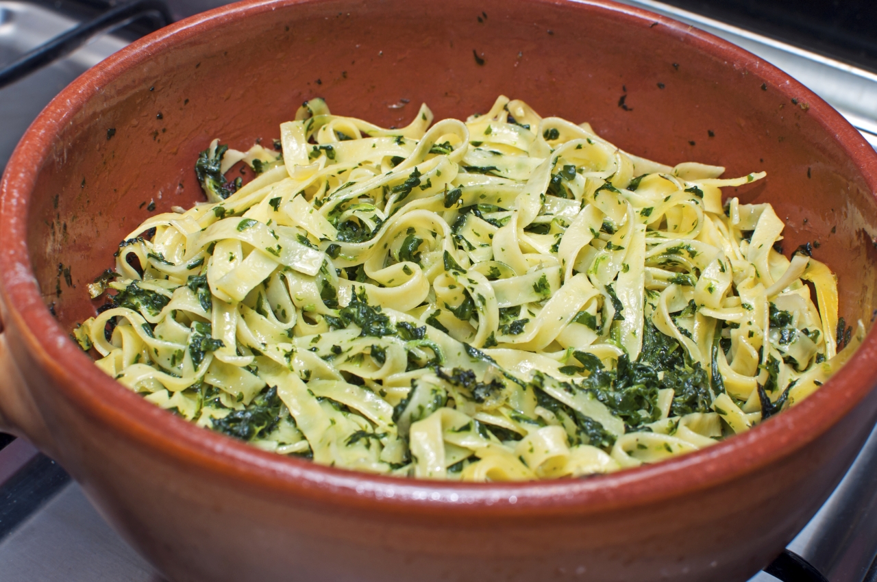 tagliatelle mit spinat rezept von pastaweb