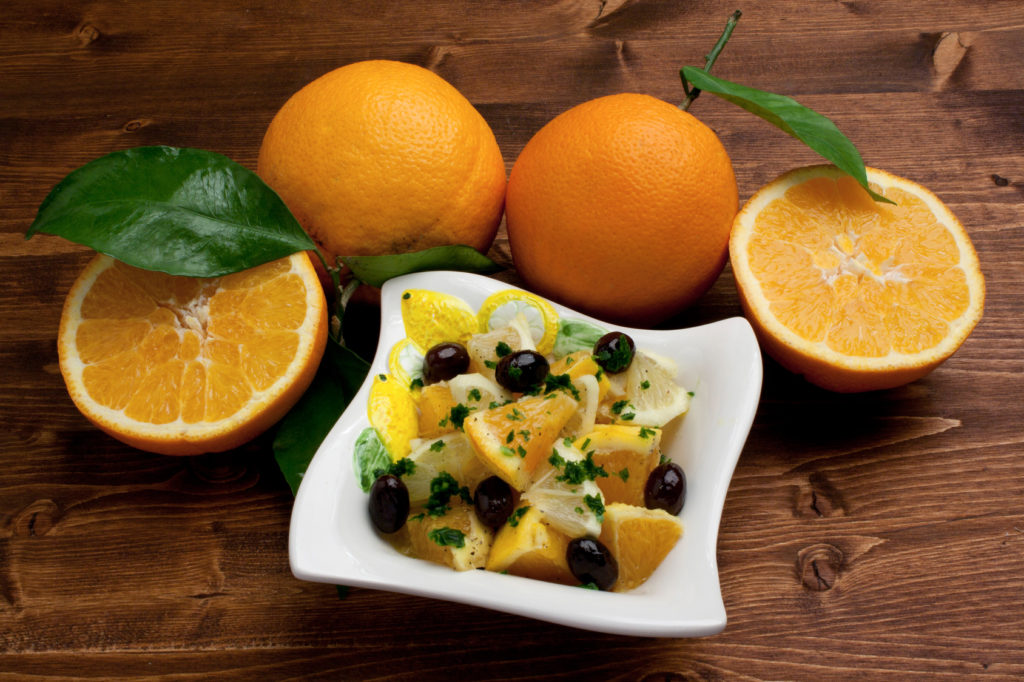 Sizilianischer Orangensalat - Insalata di arance siciliana