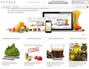 Unter www.eataly.net ist der Online-Shop des italienischen Spezialitätenhandels nun auch auf Deutsch zu erreichen.