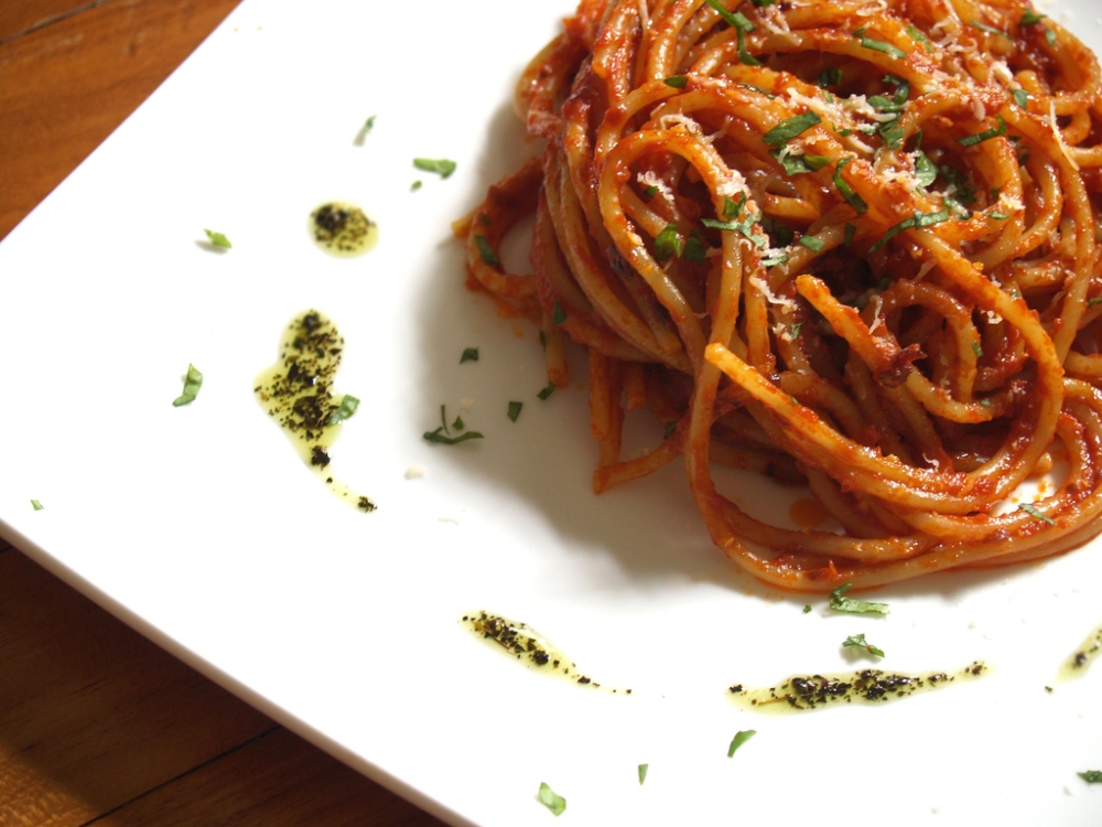 Spaghetti all'Arrabbiata